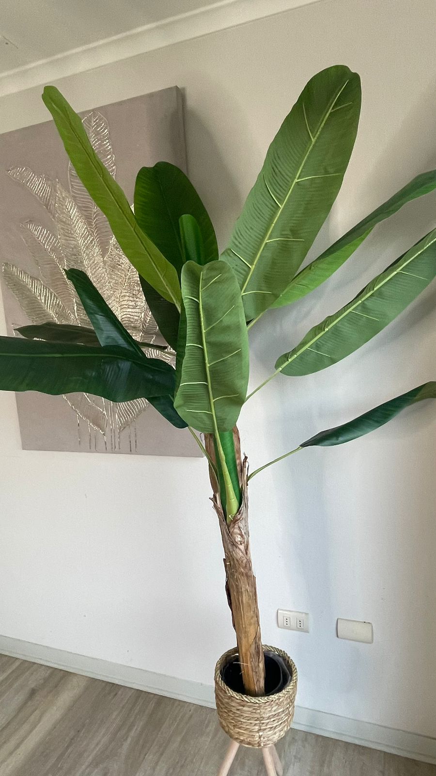 Planta Artificial BANANO - Altura 1.65 m - Parece Real